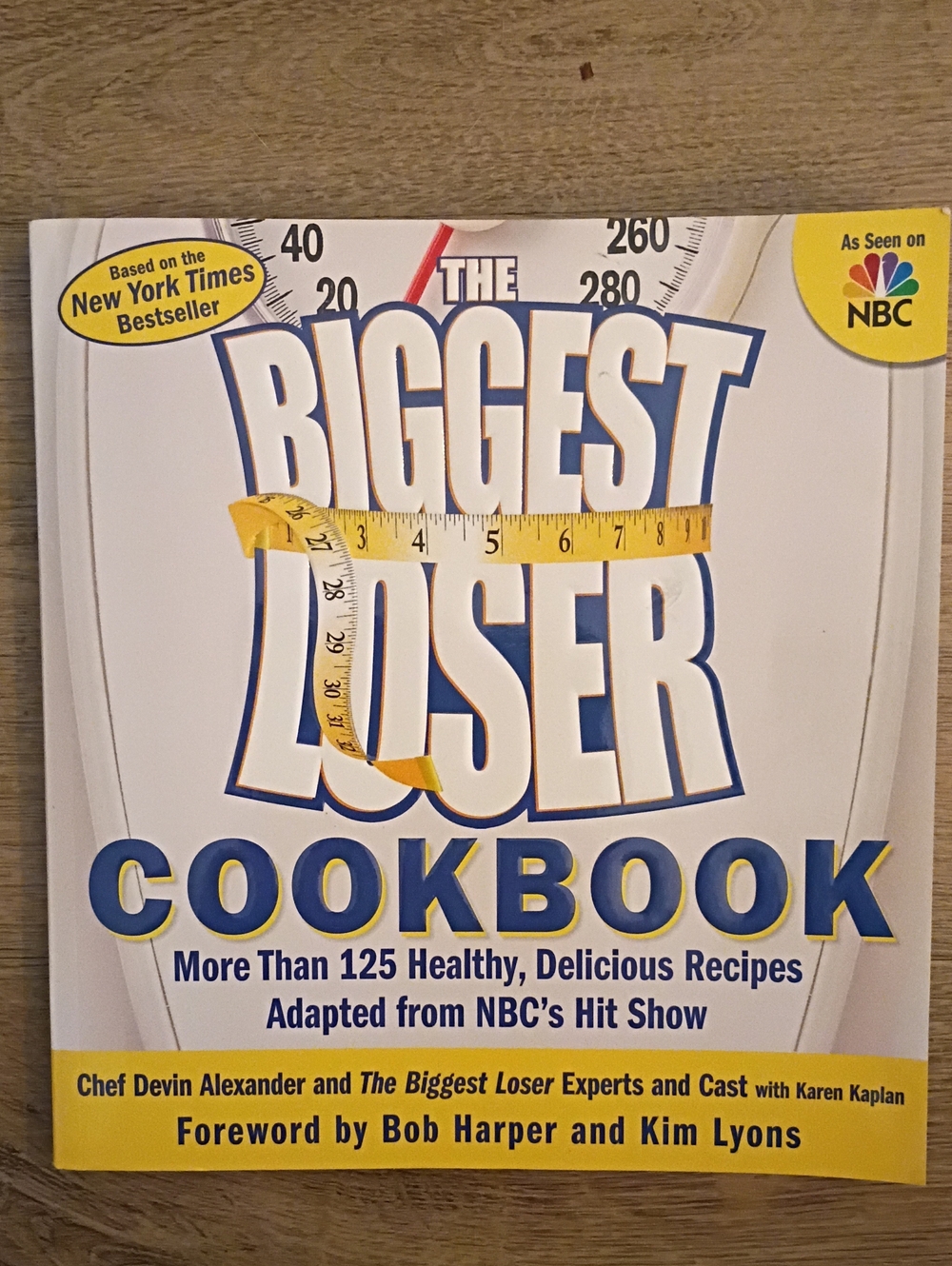 The Biggest Loser Cookbook - White & Yellow Cover